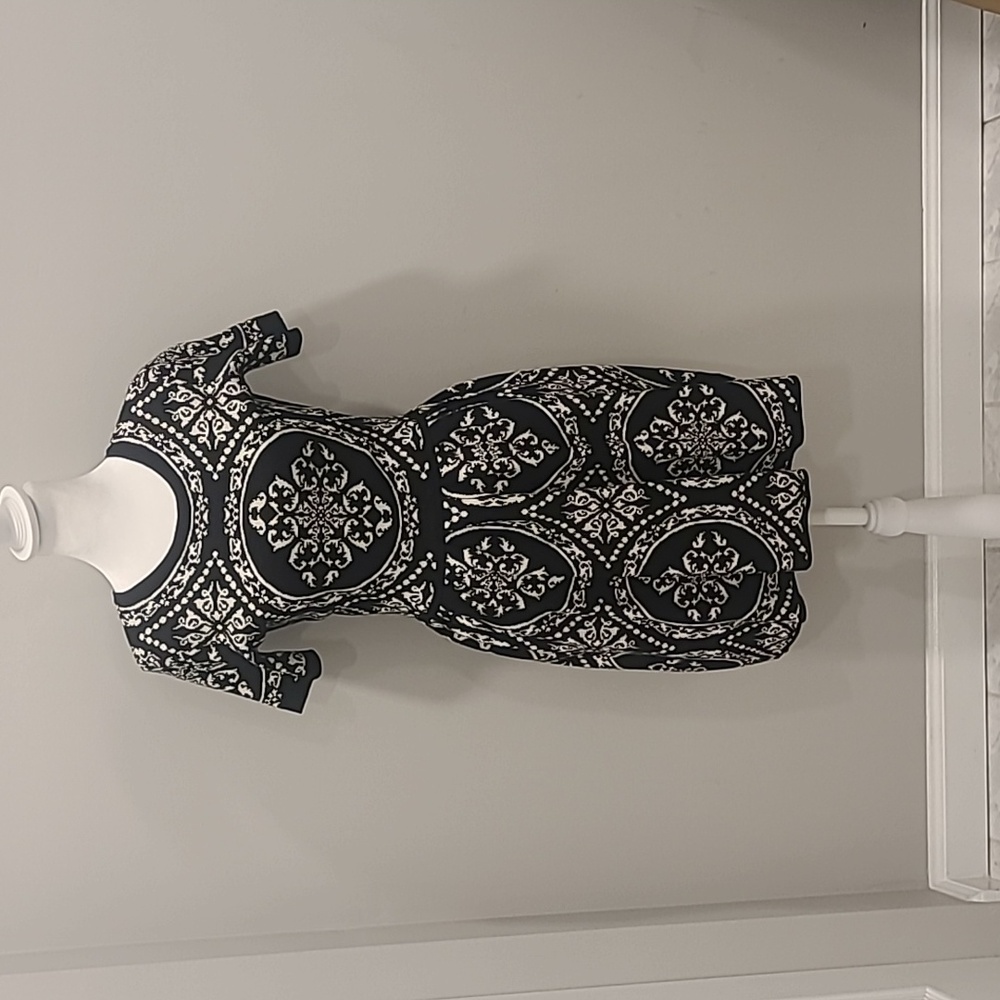 Romeo and Juliet Black and White Dress